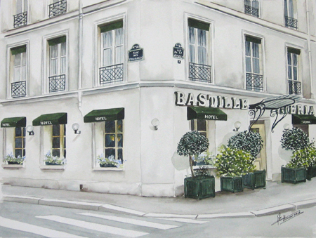 パリ・バスティーユのホテル