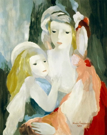 母と子 ｜絵画販売・購入.net｜版画・リトグラフ【アトリエドパリ】